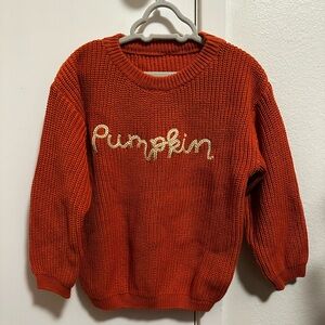 Pumpkin Orange Sweater